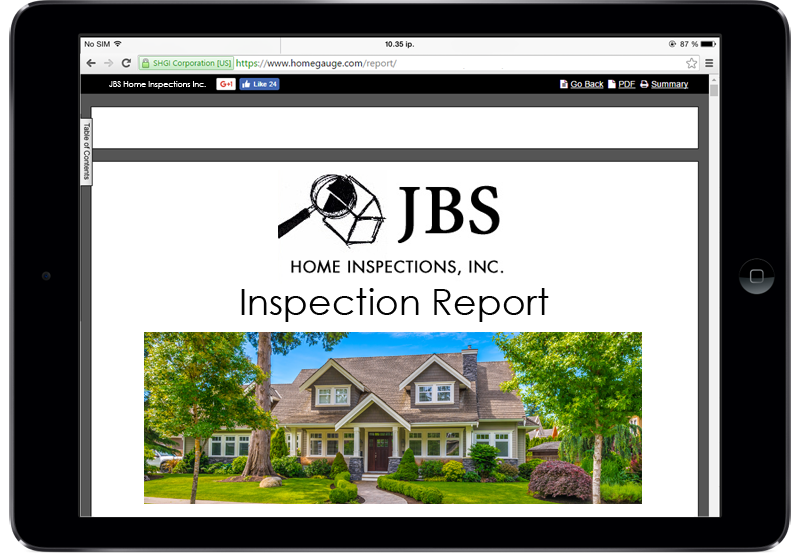 Homegauge Digital Inspection Report